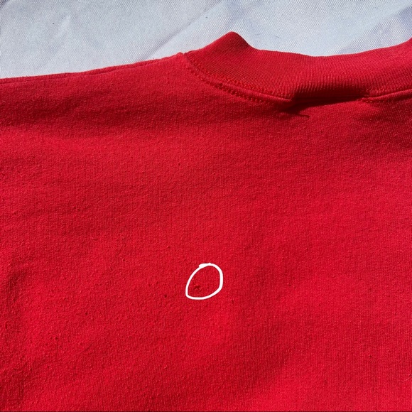 Y2K Red Mickey Mouse Disney Sweatshirt - Picture 6 of 13